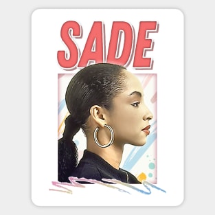 Sade / Retro 1980s Style Fan Design Magnet